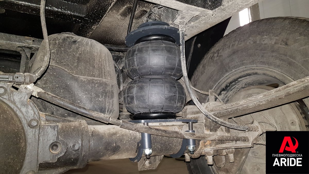 Передняя пневмоподвеска на УАЗ Патриот