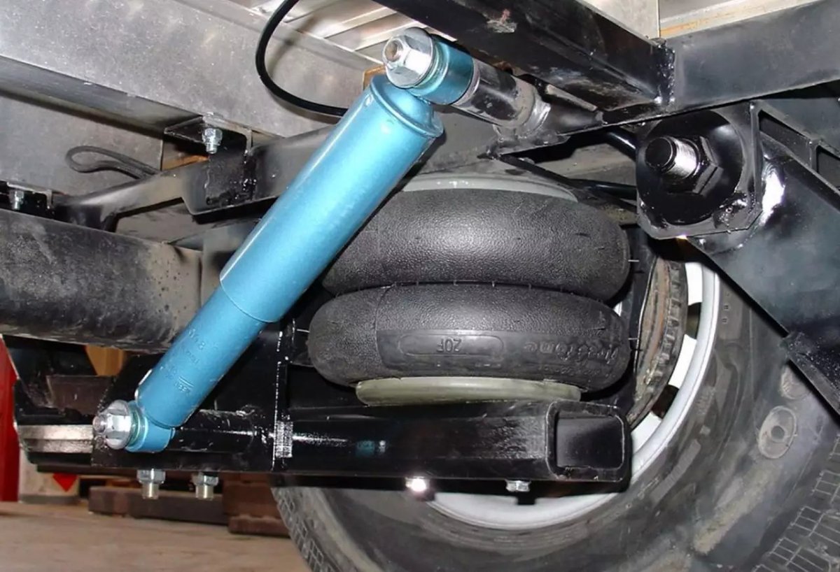 Пневмоподушка прицепа 077b