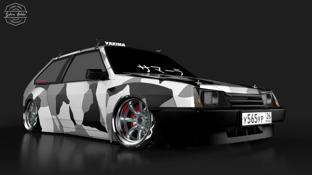 Тюнинговая ВАЗ 2109