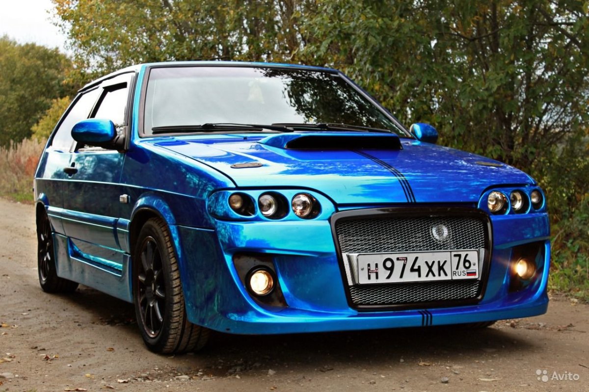 ВАЗ 2113 тюнингованная