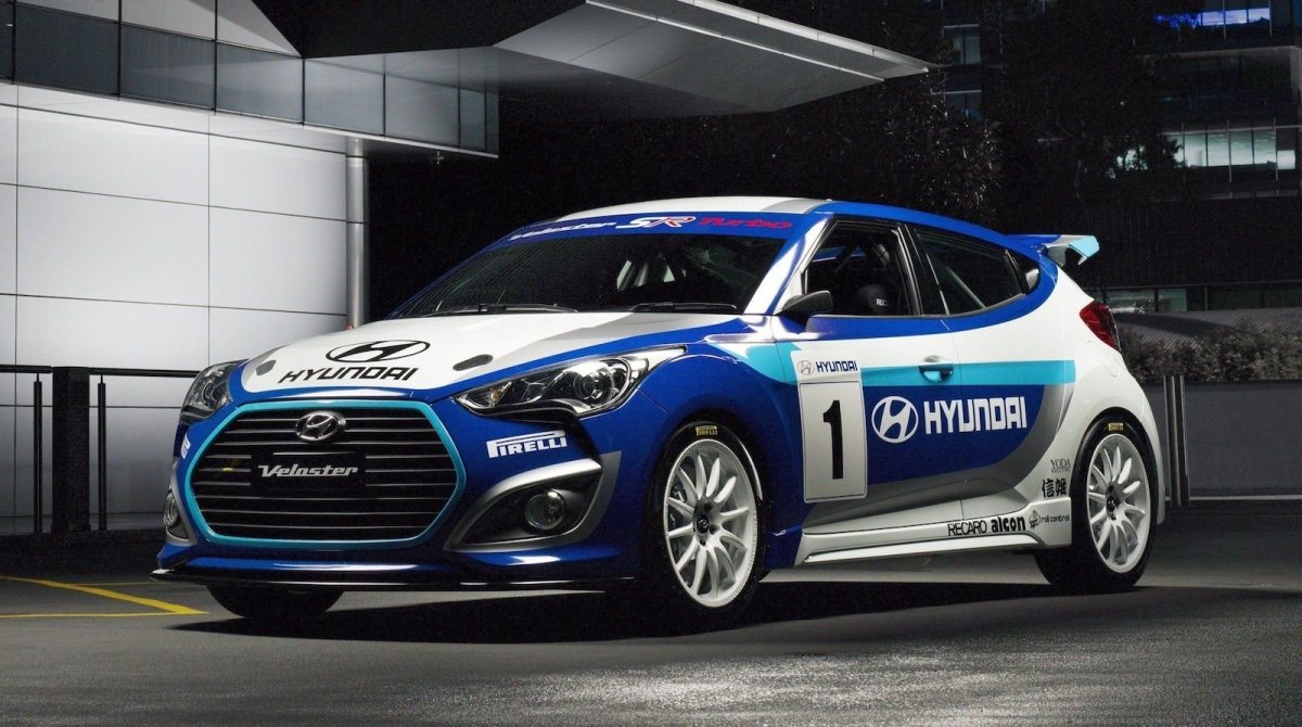 Veloster Hyundai для ралли