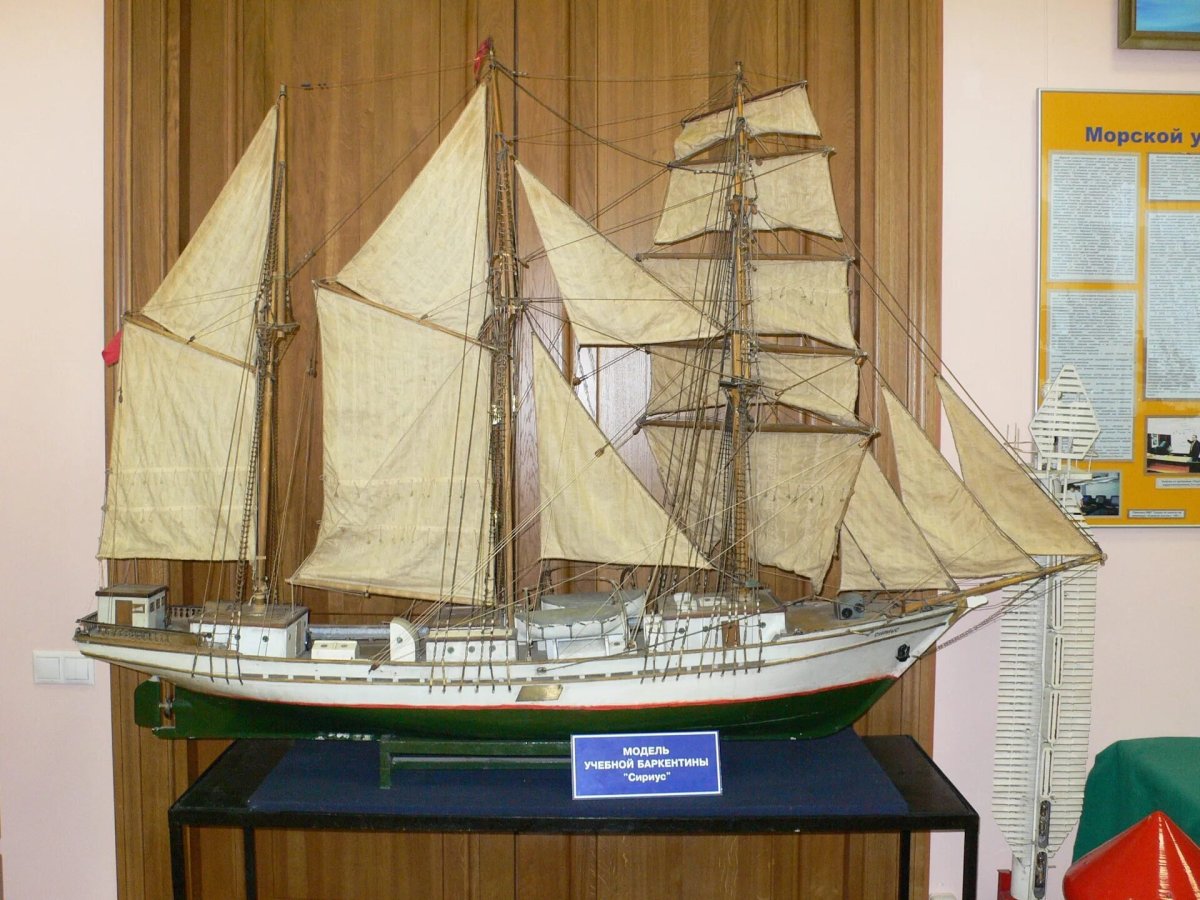 Юный техник немагнитная шхуна Заря