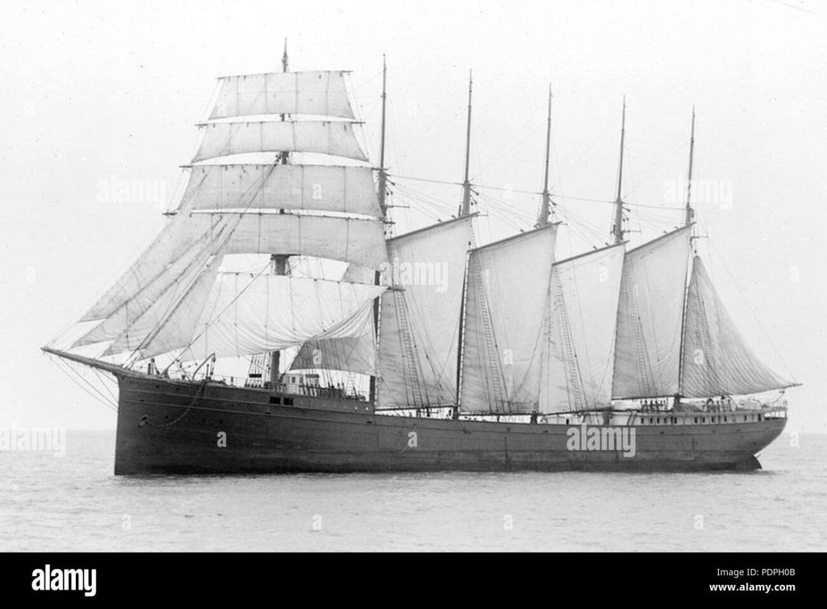 Баркентина корабль