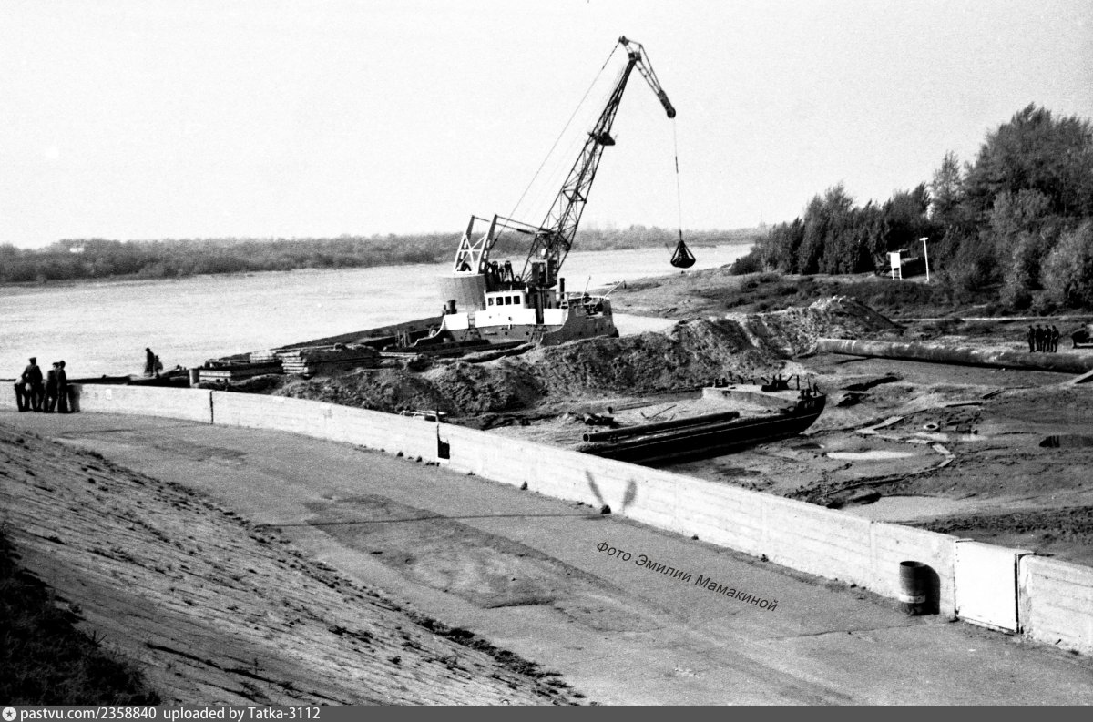 Устье реки Омь