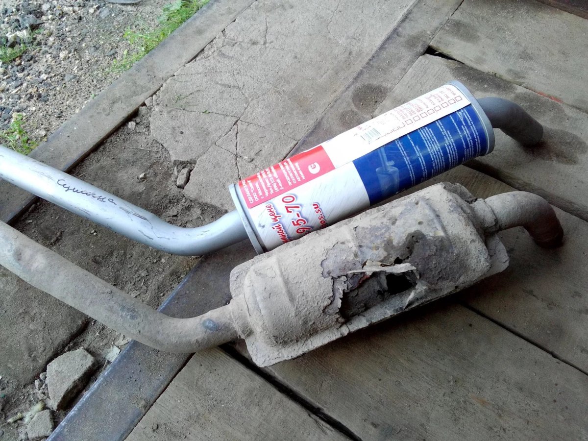 Резонатор глушителя ВАЗ 2107