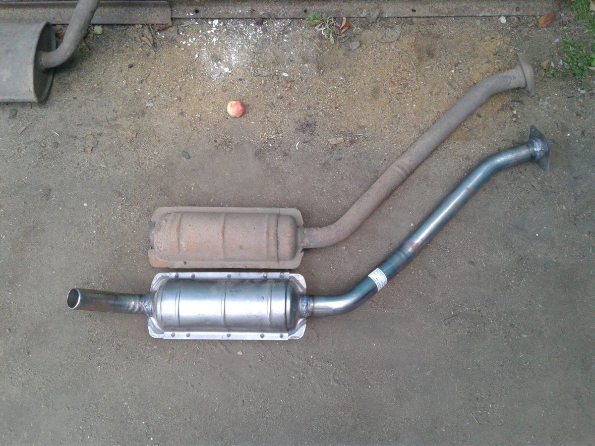 Глушитель ВАЗ 2107 евро 2