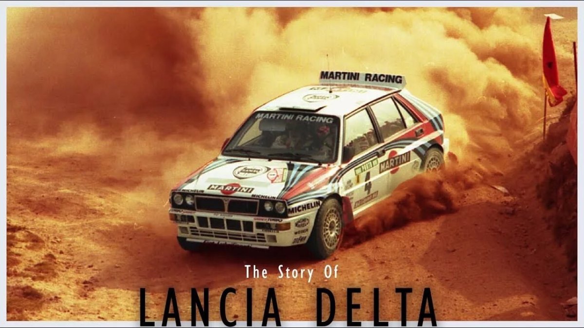 Lancia Delta integrale Rally Group b