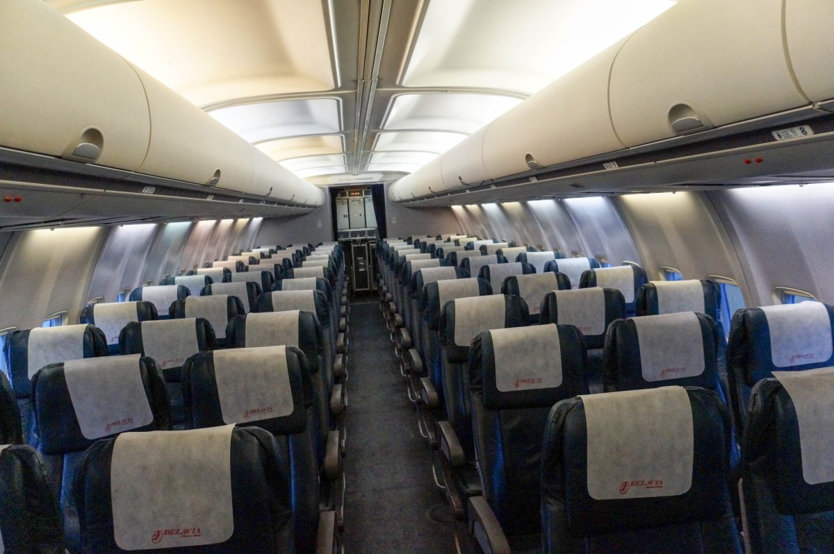 Боинг 737 UTAIR салон