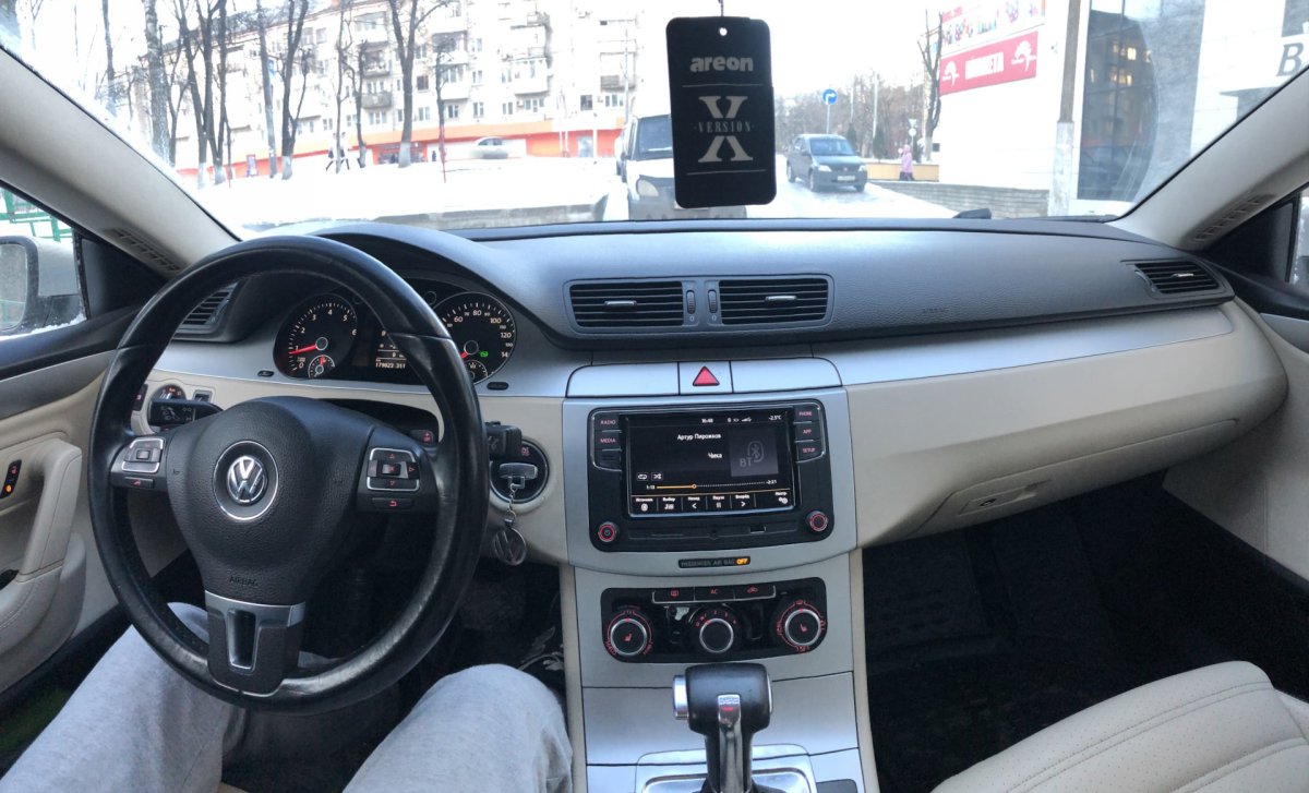 Торпедо Volkswagen Passat cc