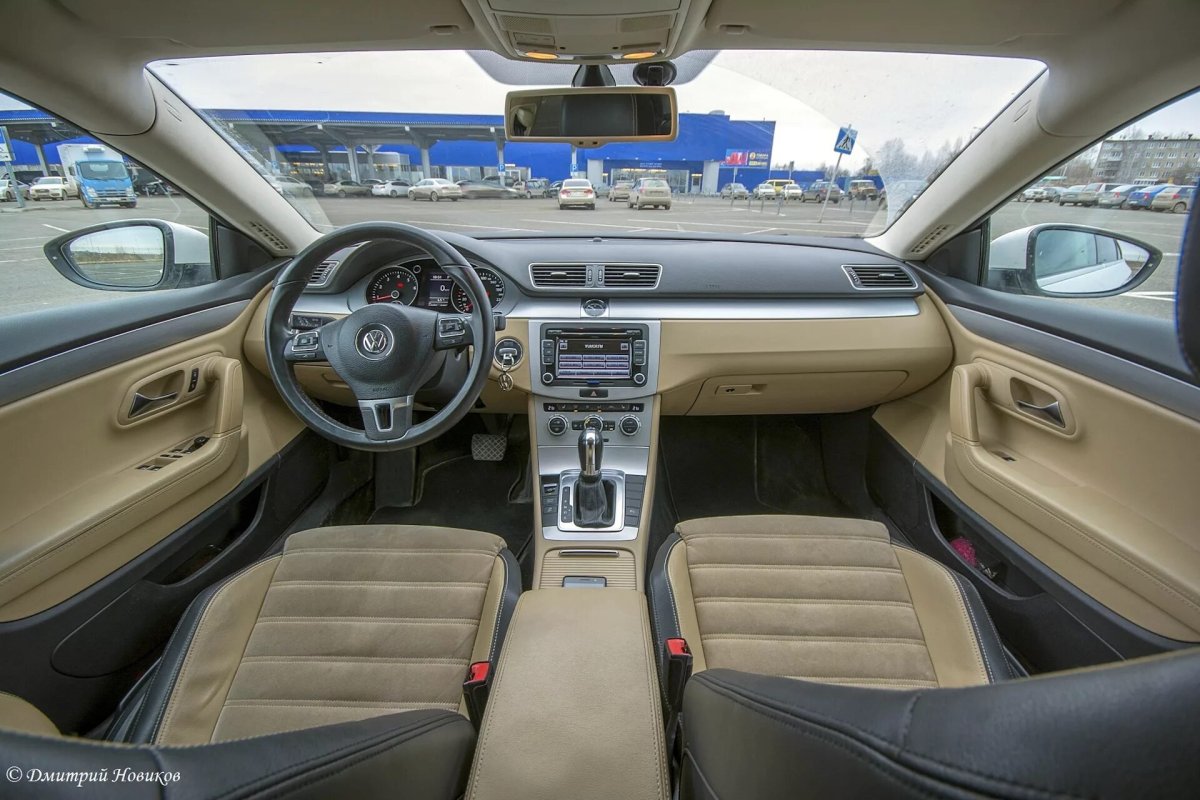 Фольксваген Пассат СС 2014 салон