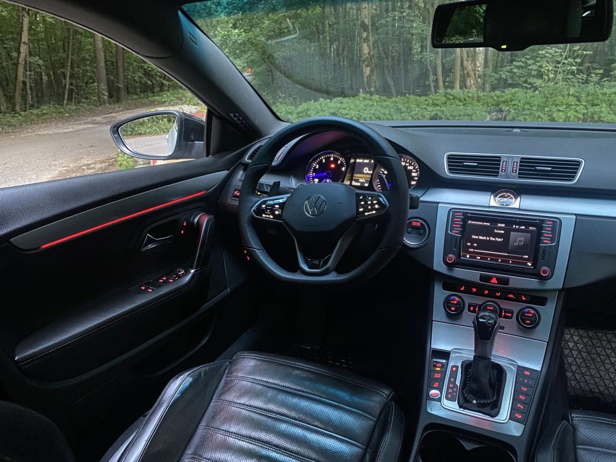 Пошсветка Салоа на Пасат СС