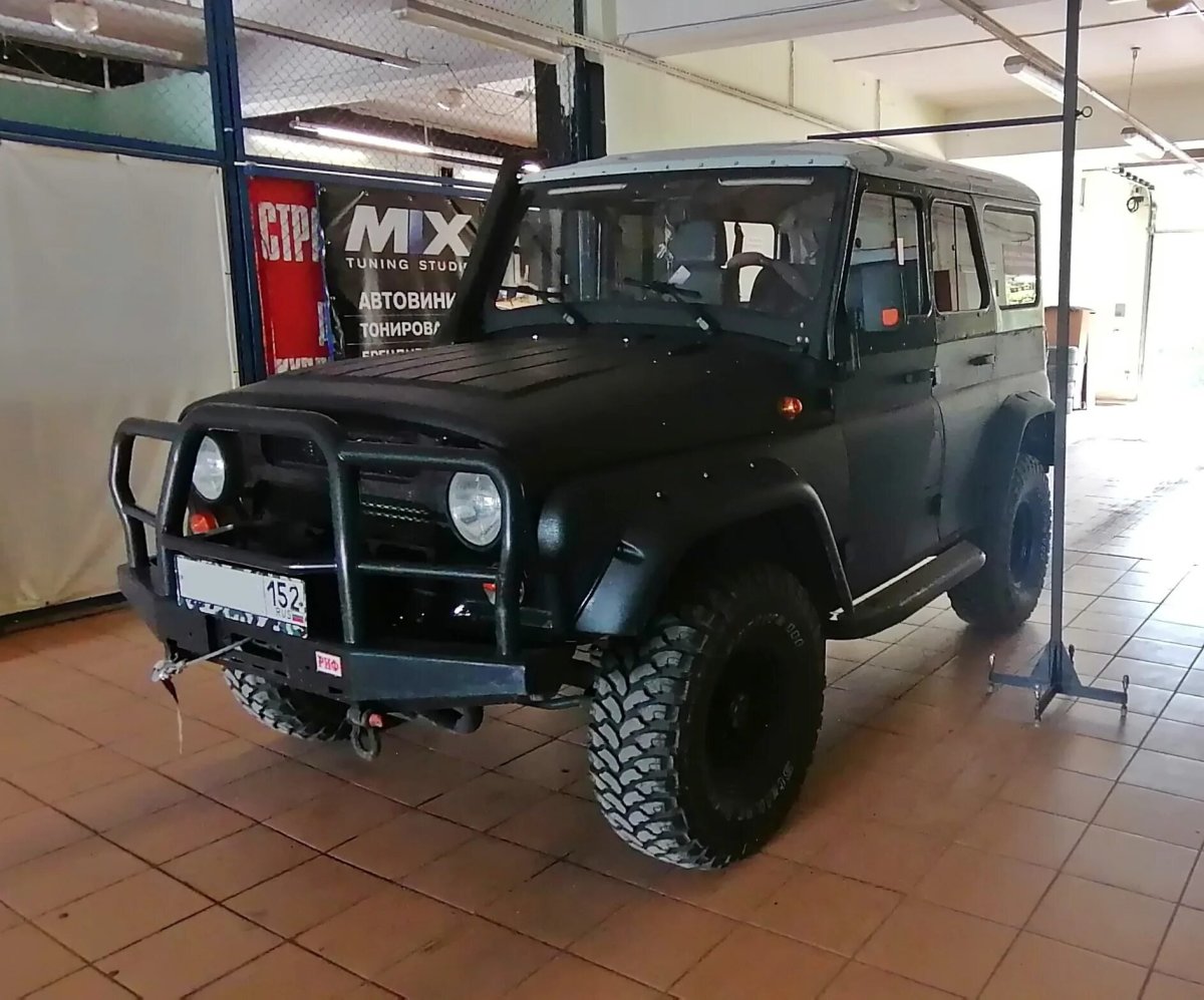 Переделка УАЗ Хантер в 3-х дверный