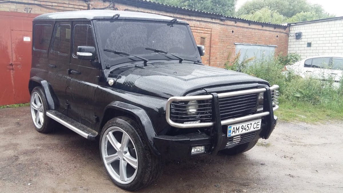 УАЗ Хантер под Гелик