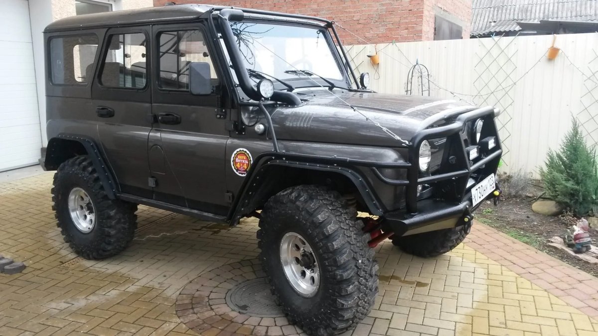 Модернизированный УАЗ Хантер 469