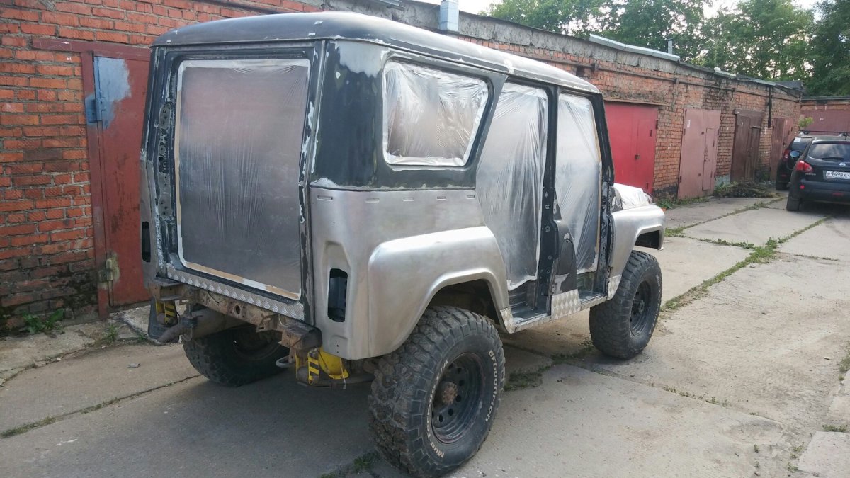 УАЗ 469 переделка кузова