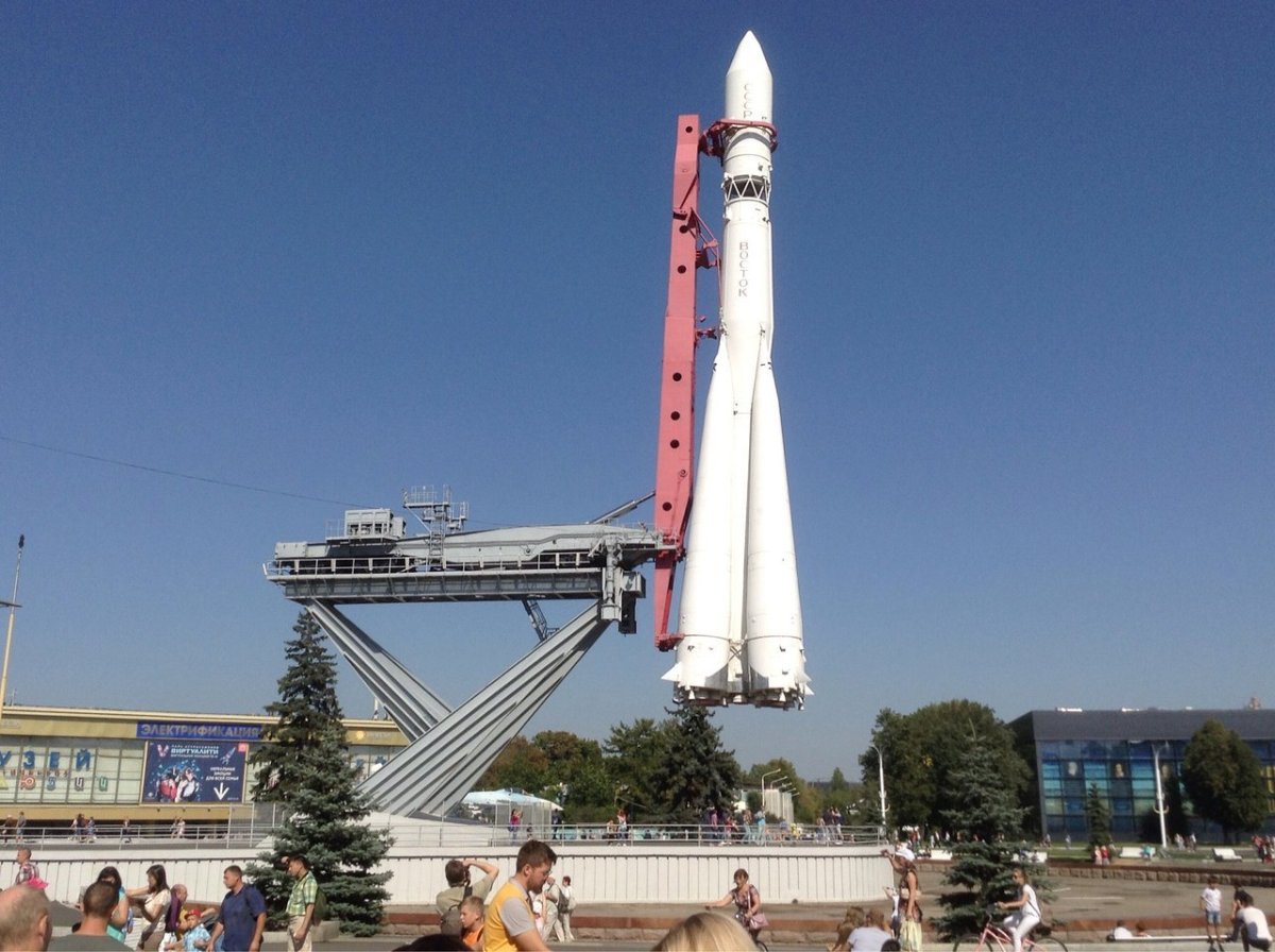 Ракета Восток на ВДНХ