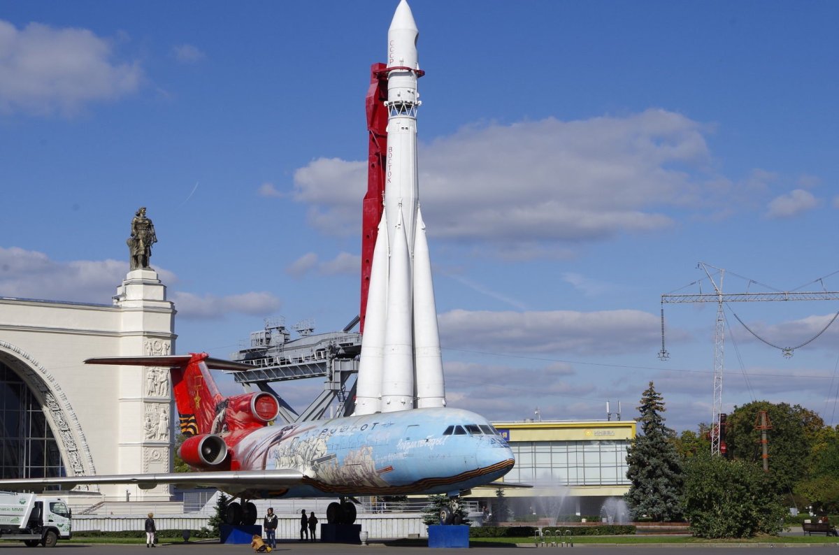 ВДНХ ракета павильон космос
