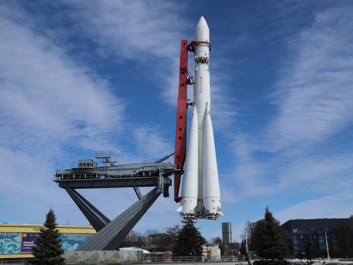 Ракета-носитель Восток на ВДНХ