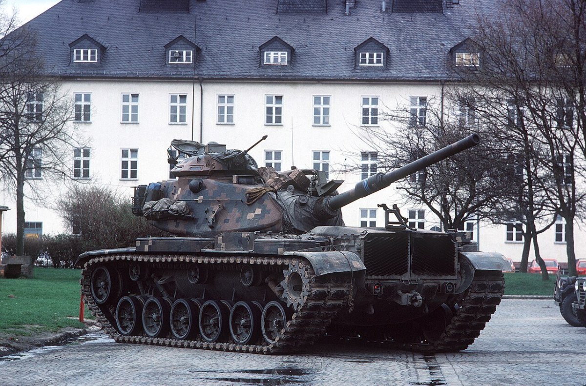 М60 танк камуфляж