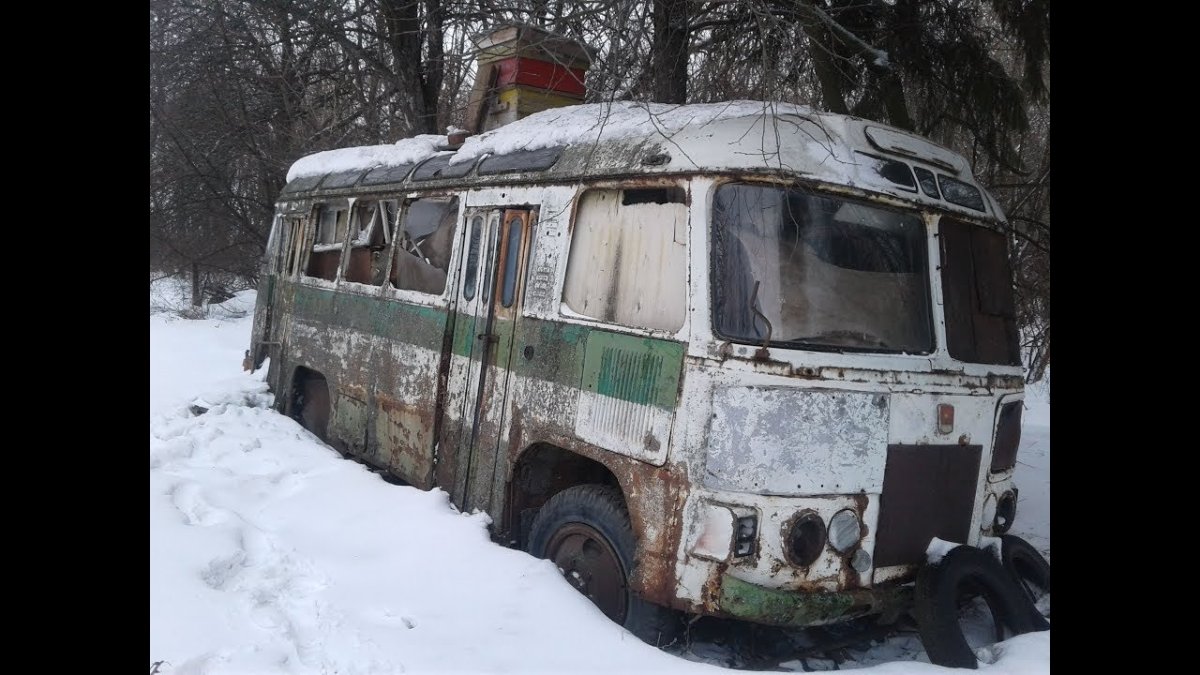 Заброшенный автобус
