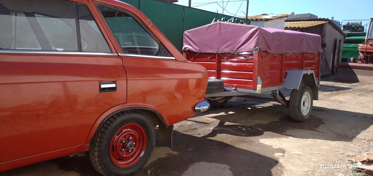 Покрасить прицеп