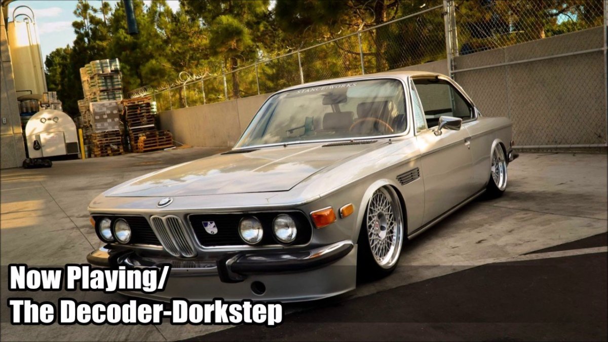 BMW e9 stance