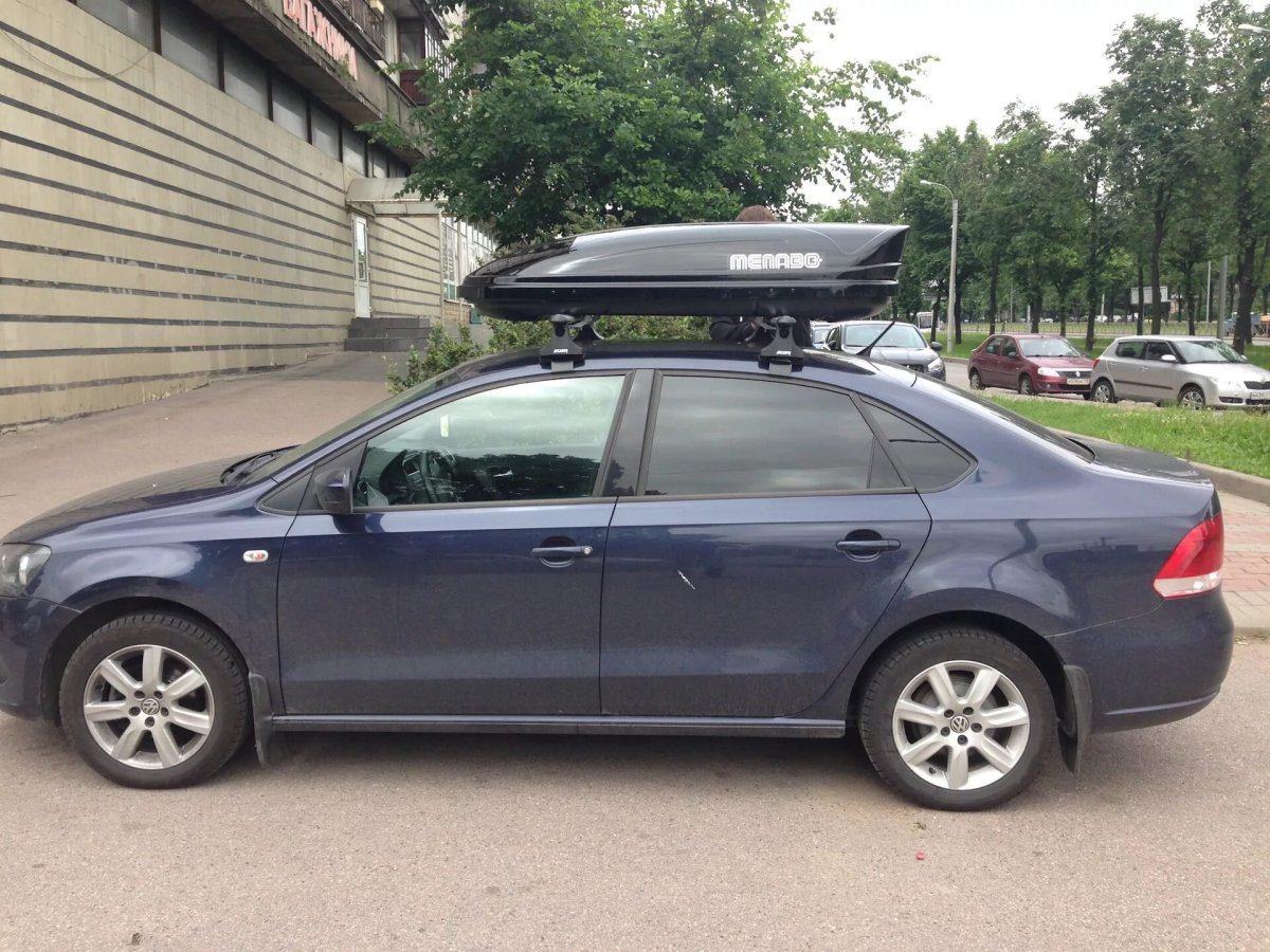 Volkswagen Polo багажник на крышу