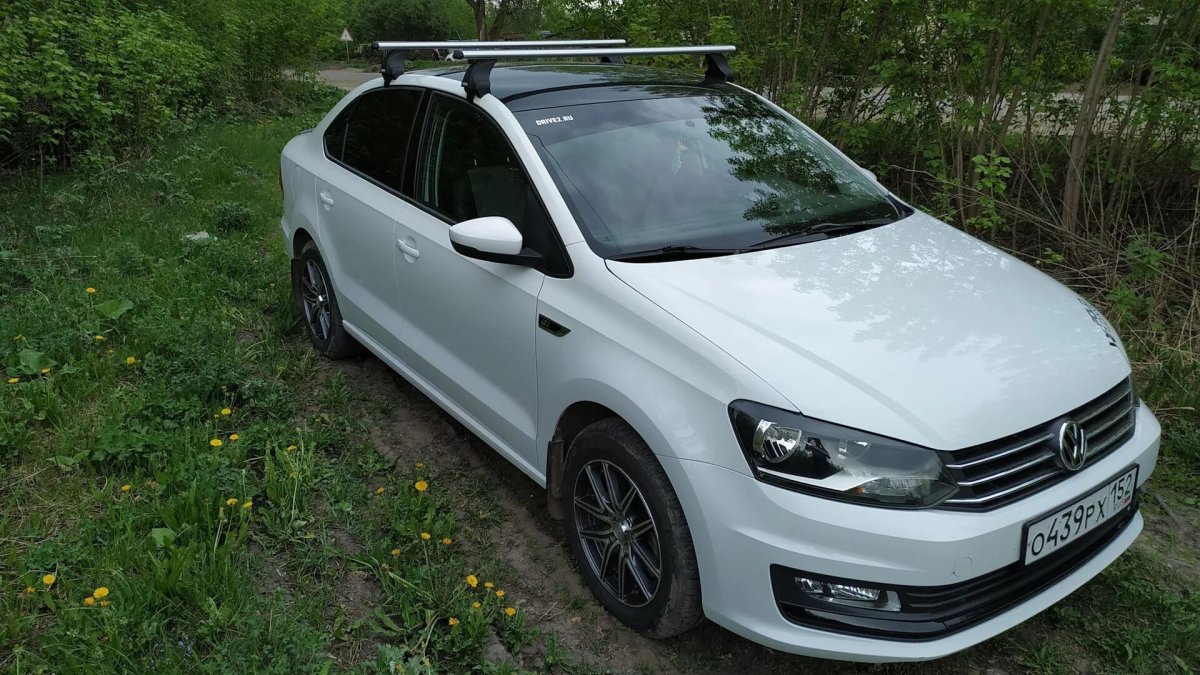 Рейлинги на Фольксваген поло седан