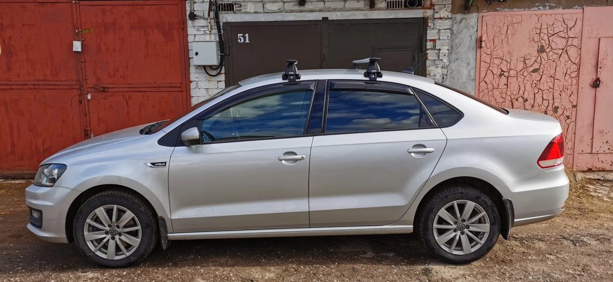 Багажник Атлант Polo sedan