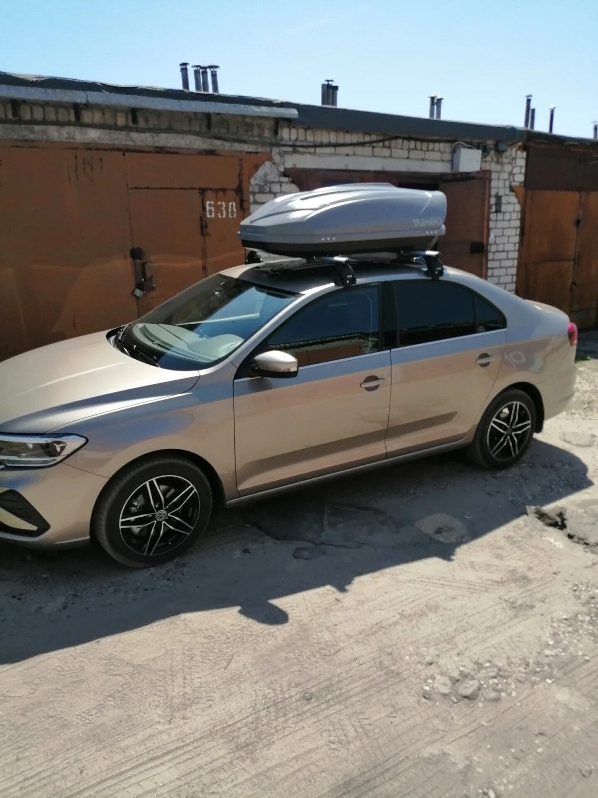 Рейлинги для Фольксваген поло лифтбек