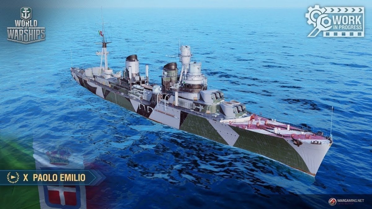 Paolo Emilio варшипс итальянские эсминцы