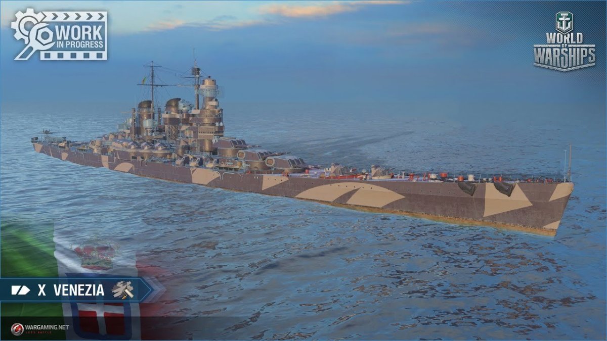 World of Warships Венеция