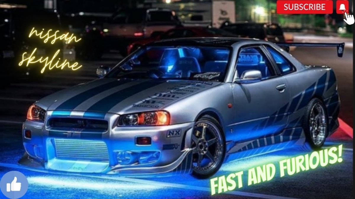 Nissan Skyline GTR 34 Paul Walker