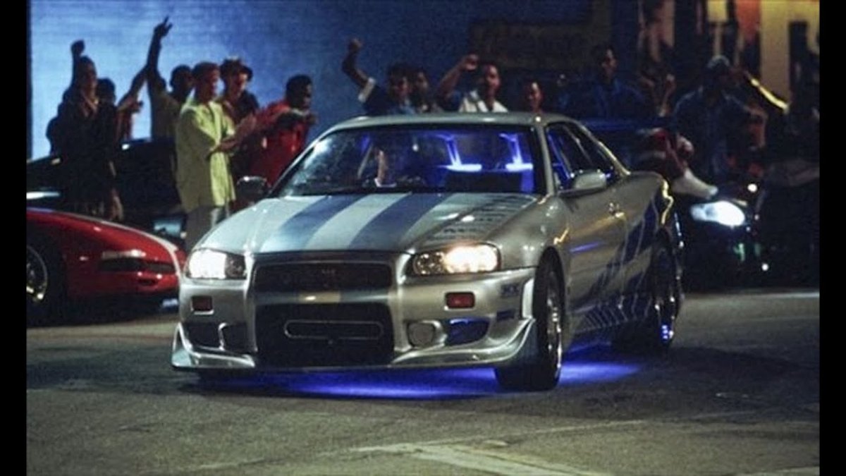 Nissan Skyline r34 Форсаж