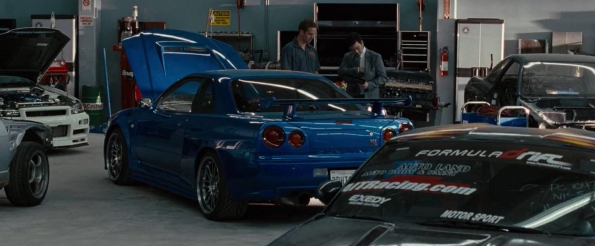 Nissan Skyline r34 Форсаж 4