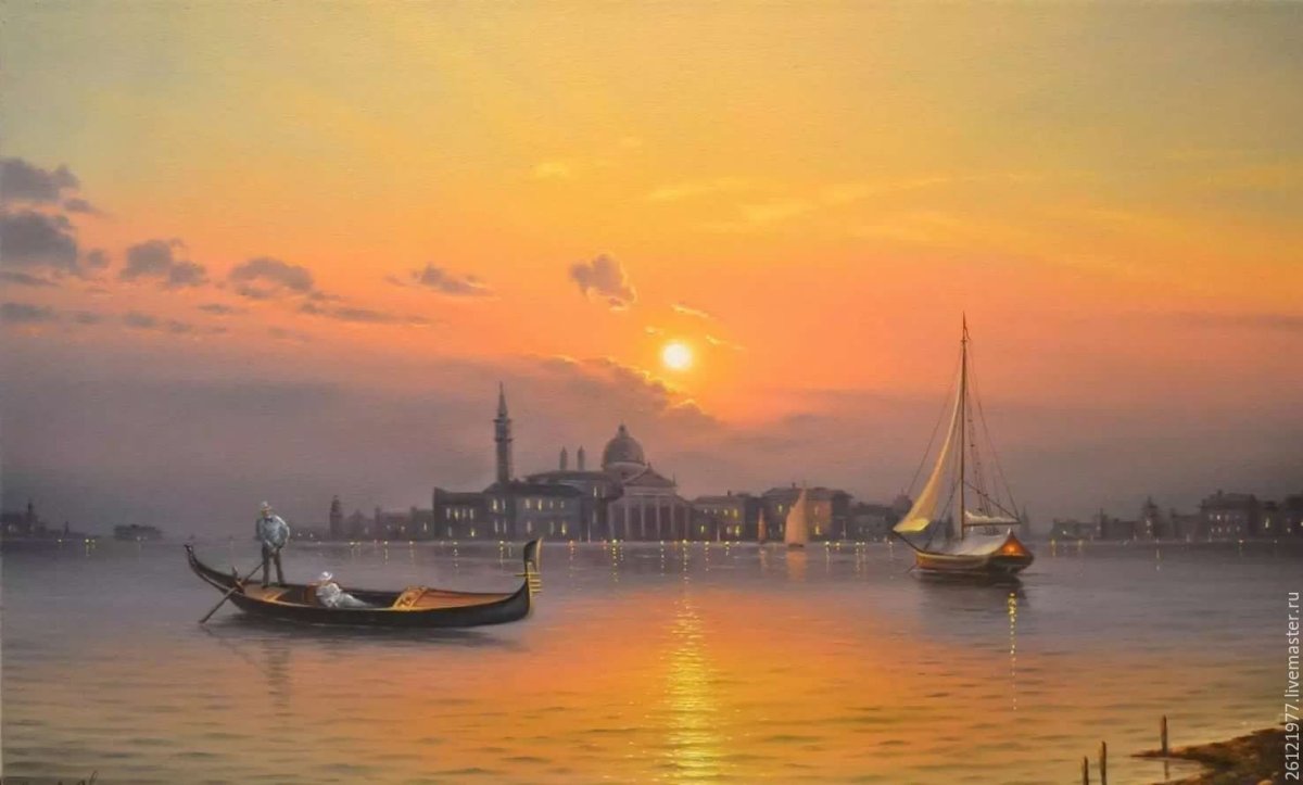 Венеция пейзаж Сатаров