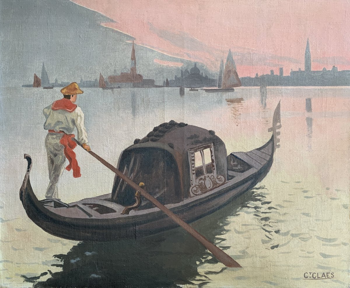 Венеция Баркарола гондола