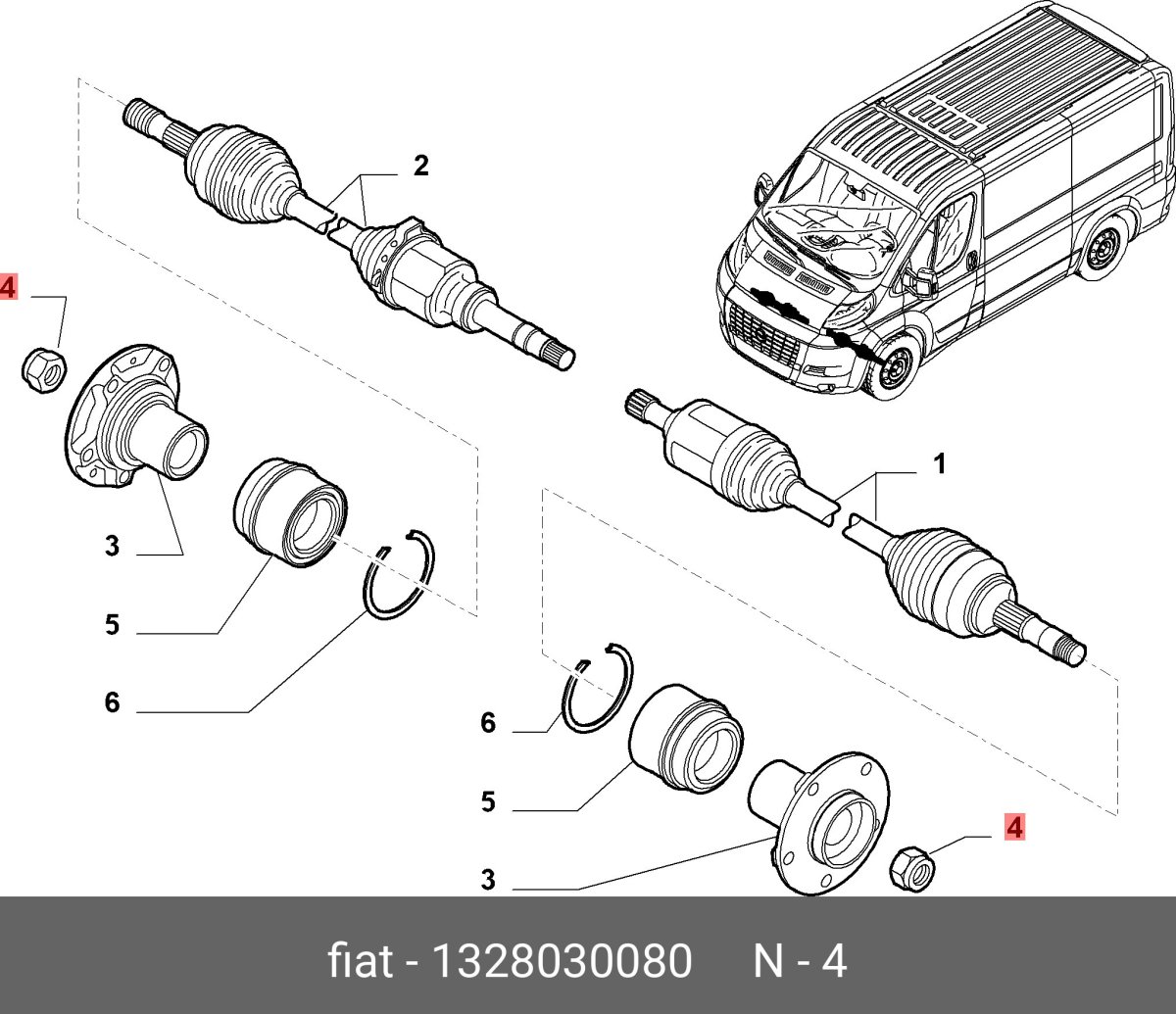 Фиат Дукато схема привода