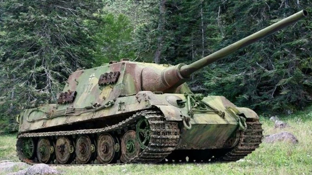 Ягдтигр самоходная Артиллерийская