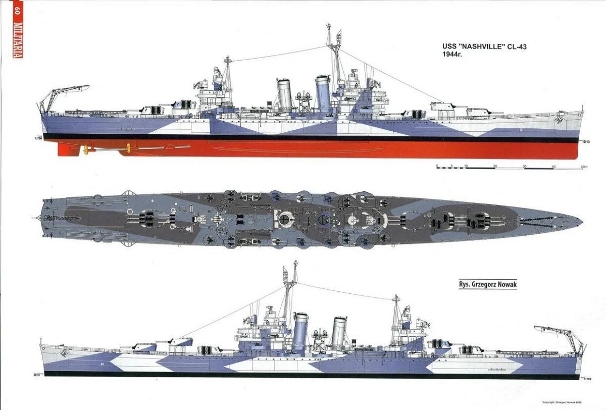 Легкий крейсер второй мировой войны
