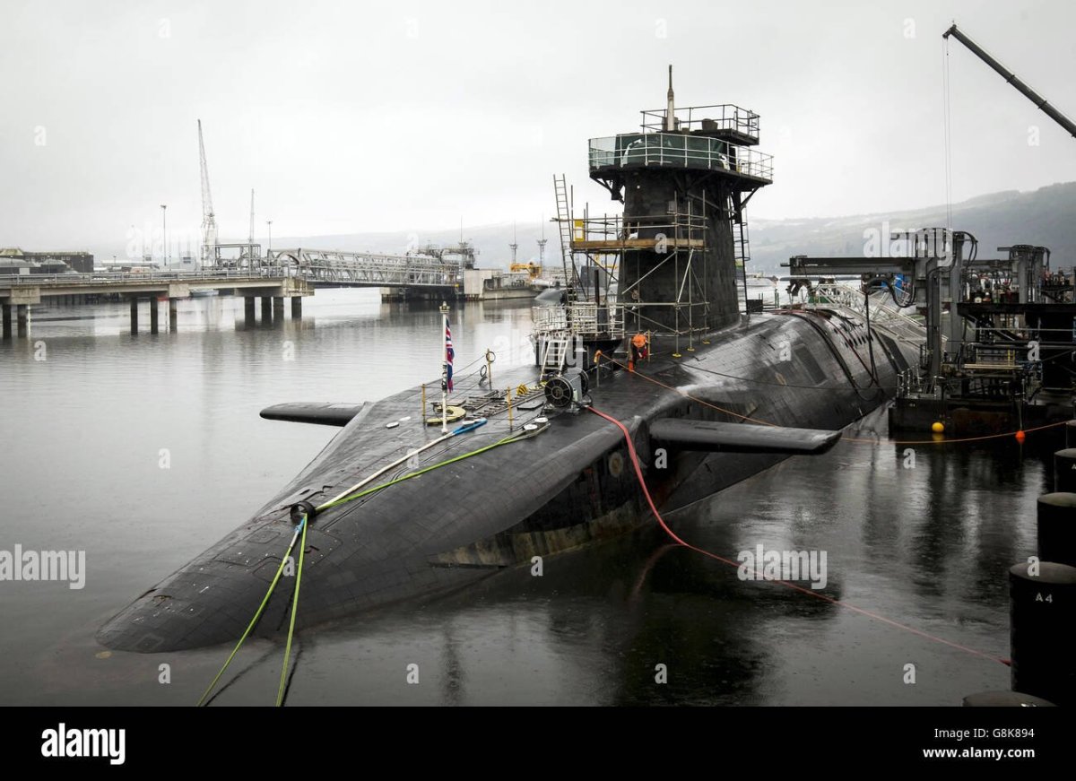 HMS Vanguard Submarine