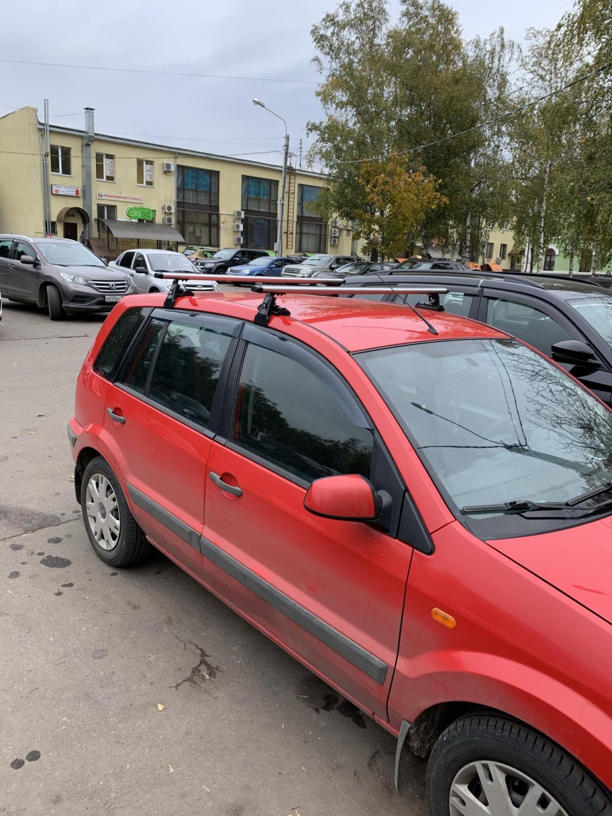 Верхний багажник на Форд Фьюжн