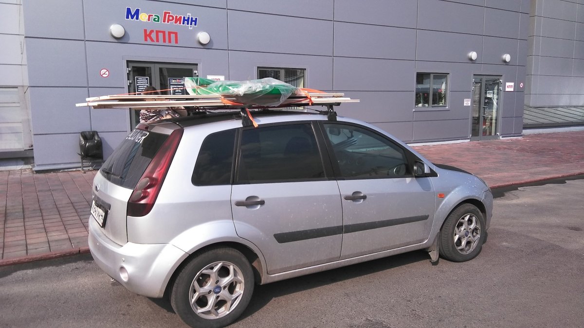 Багажник Форд Фиеста мк5