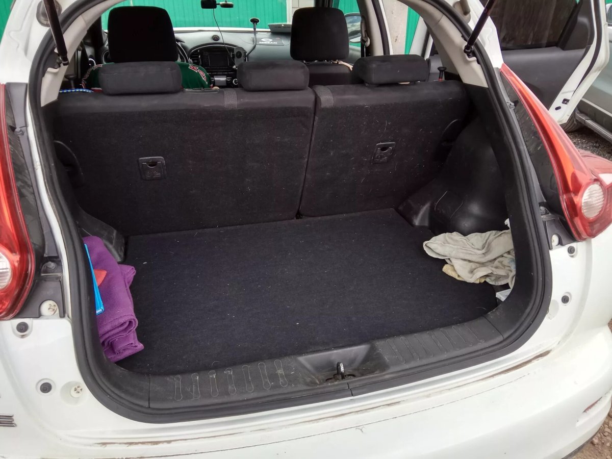 Nissan Juke, 2012 багажник