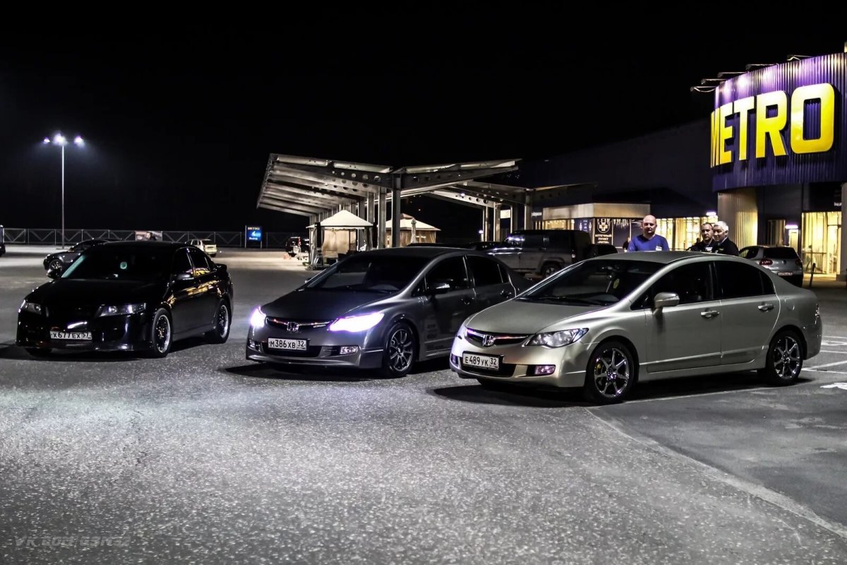 Сходка хонд