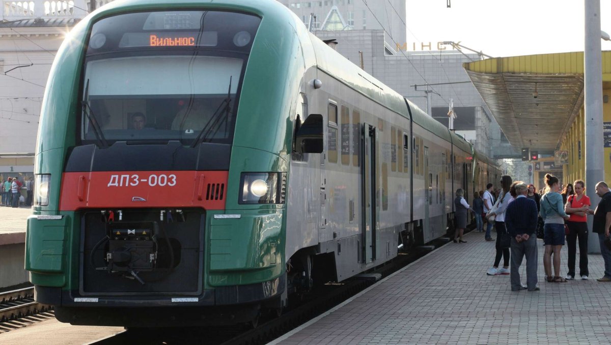 Поезд-Литва-Минск