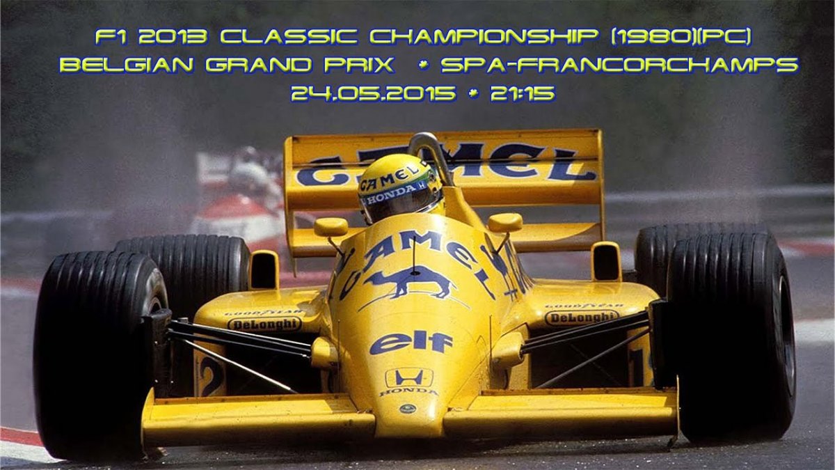 Lotus 1987 Ayrton Senna