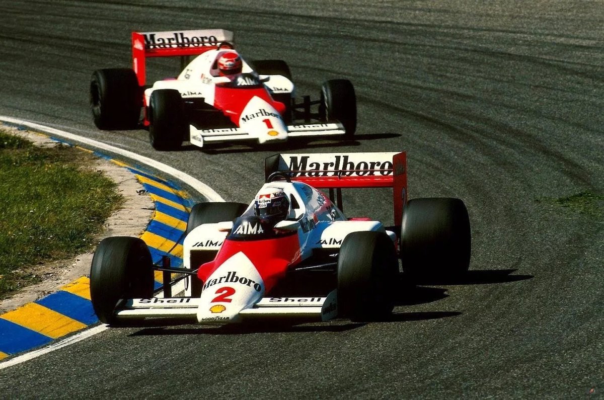 Ален прост и Ники Лауда