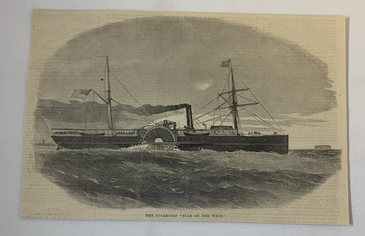 Пароход Северная звезда 1837 г