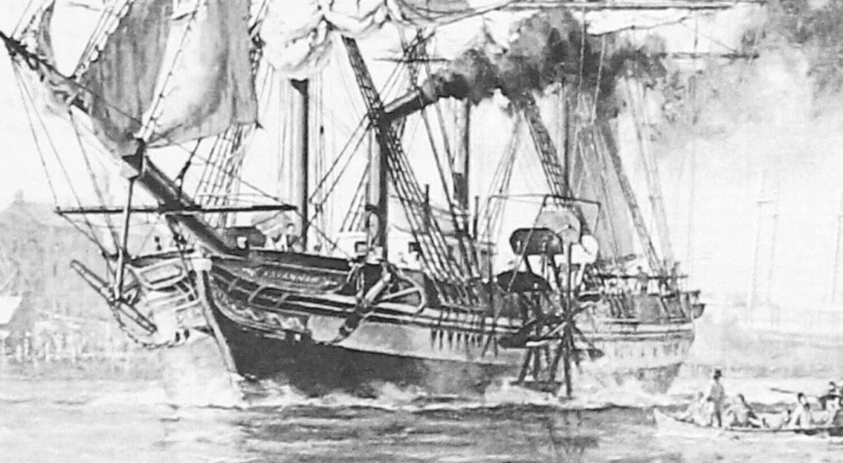 Пароход Сириус 1838